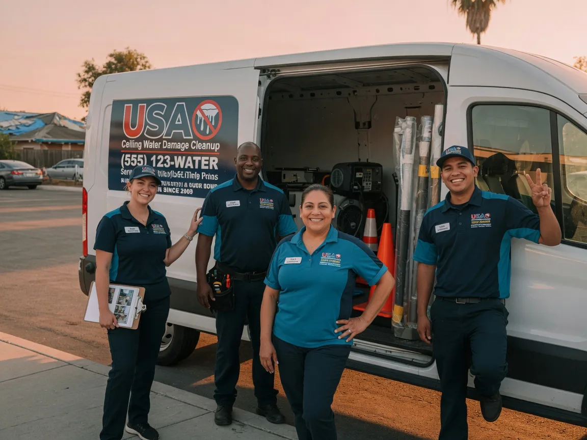 Ceiling Water Damage Restoration company in Thompson, PA